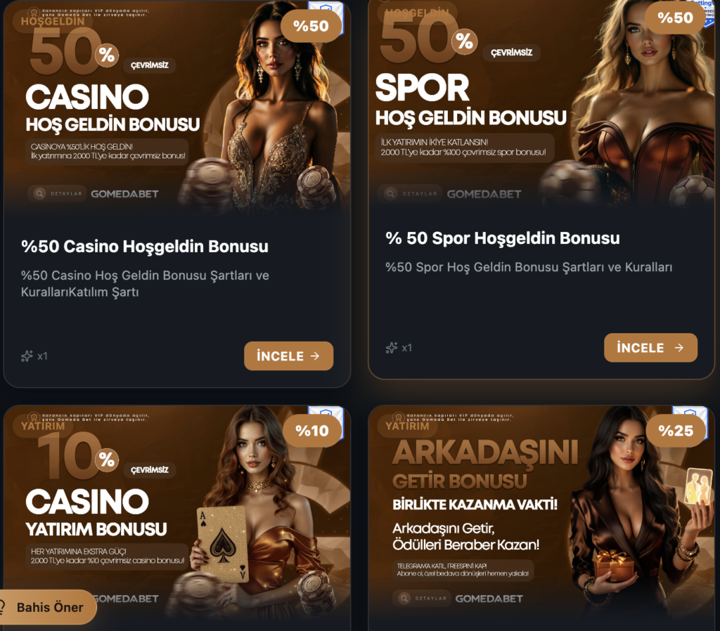Gomedabet - Gomedabet Giriş 3 Gomedabet Bonus